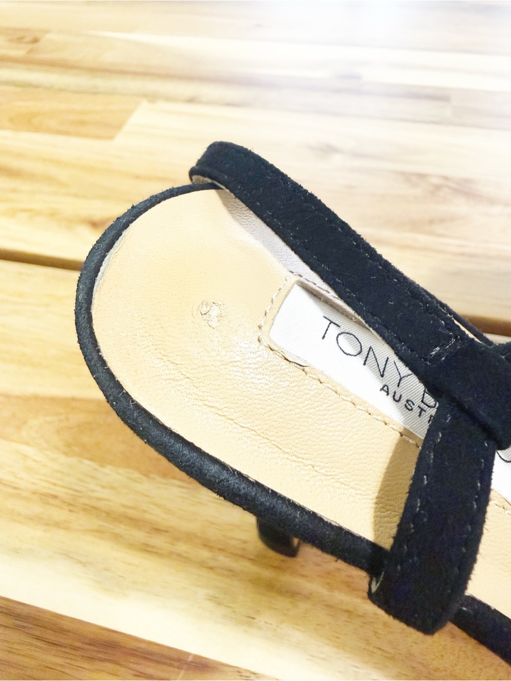 Tony Bianco Harmony Bow Detail Pointed Cap Toe Slingback in Black Revolve 8 - Picture 15 of 15